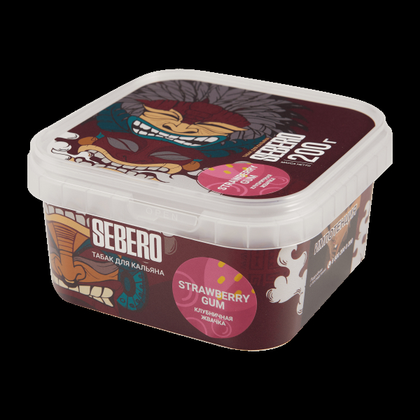 Табак Sebero Strawberry gum  200 грамм в Краснодаре