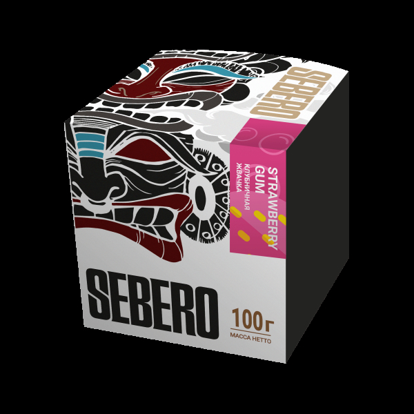 Табак Sebero Strawberry gum  100 грамм в Краснодаре