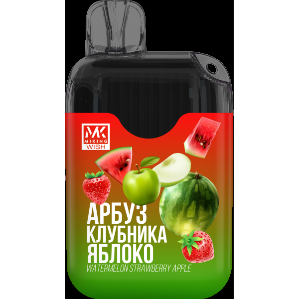Miking Арбуз Клубника Яблоко (6000 Затяжек) в Краснодаре