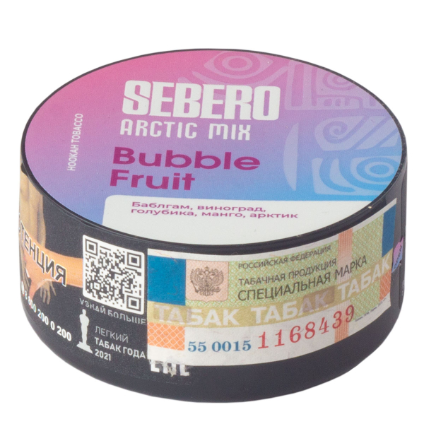 Табак Sebero Arctic Mix Bubble Fruit  25 грамм в Краснодаре