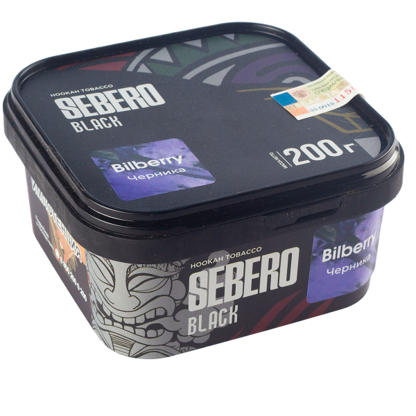 Табак Sebero Black Bilberry  200 грамм в Краснодаре