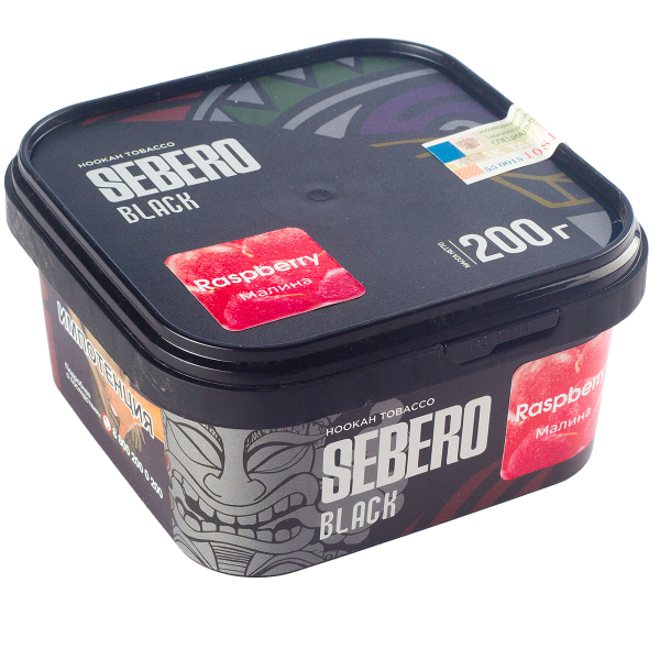 Табак Sebero Black Raspberry  200 грамм в Краснодаре