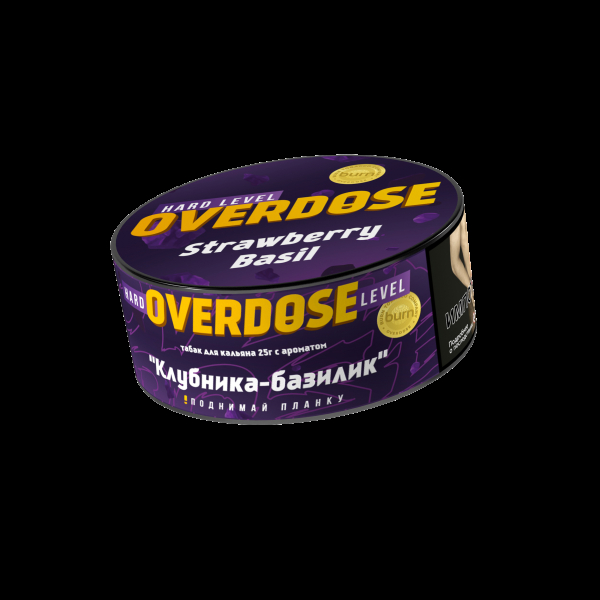 Табак Overdose Strawberry Basil  25 грамм в Краснодаре