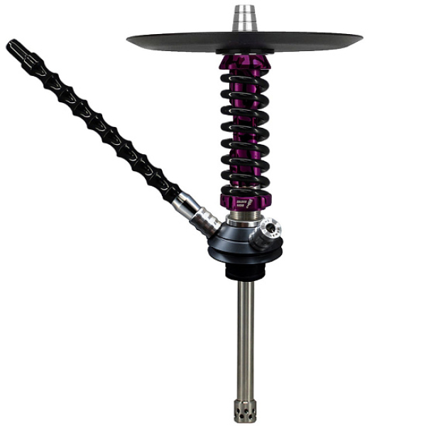 Кальян Mamay Custom Coilovers Micro Пурпурный Сплеш Черный  в Краснодаре