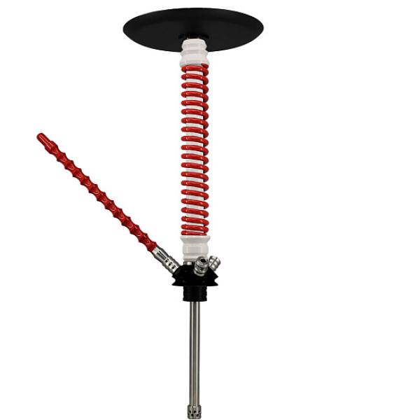 Кальян Mamay Custom V3 №12 Coilovers Белый-Красный  в Краснодаре