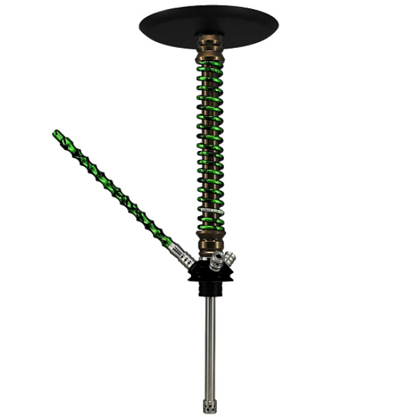 Кальян Mamay Custom V3 №12 Coilovers Бронза Зеленый Сплеш  в Краснодаре