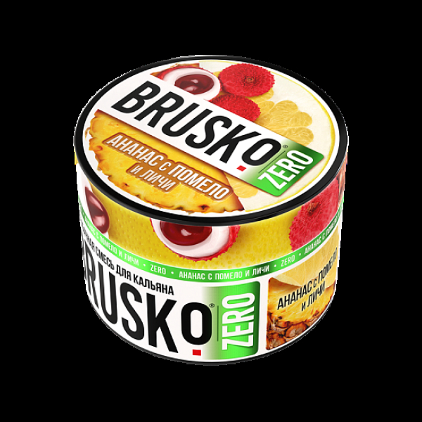 Смесь Brusko Ананас С Помело И Личи (Zero)  50 гр в Краснодаре