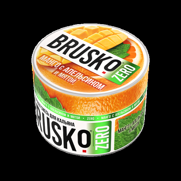 Смесь Brusko Манго С Апельсином И Мятой (Zero)  50 гр в Краснодаре