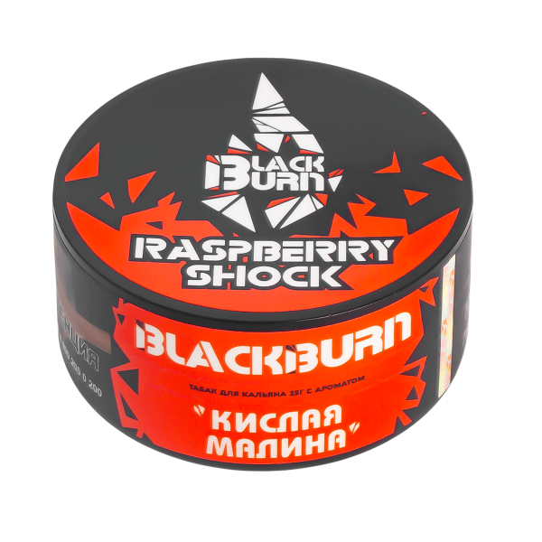 Табак Burn Black Raspberry Shock  25 грамм в Краснодаре