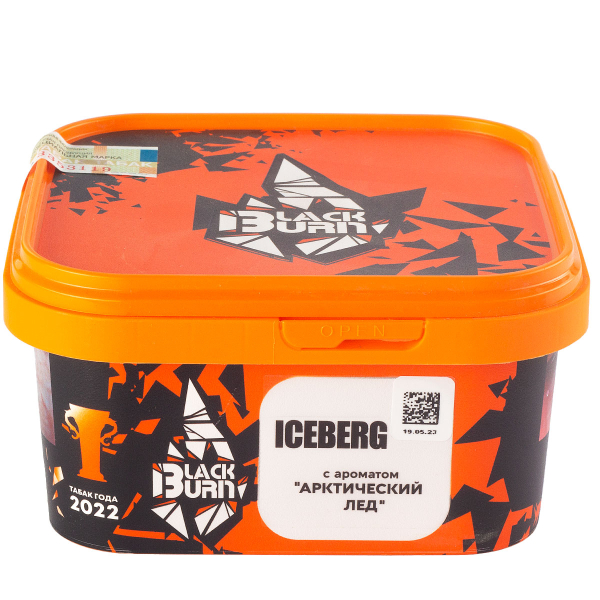 Табак Burn Black Iceberg  200 грамм в Краснодаре
