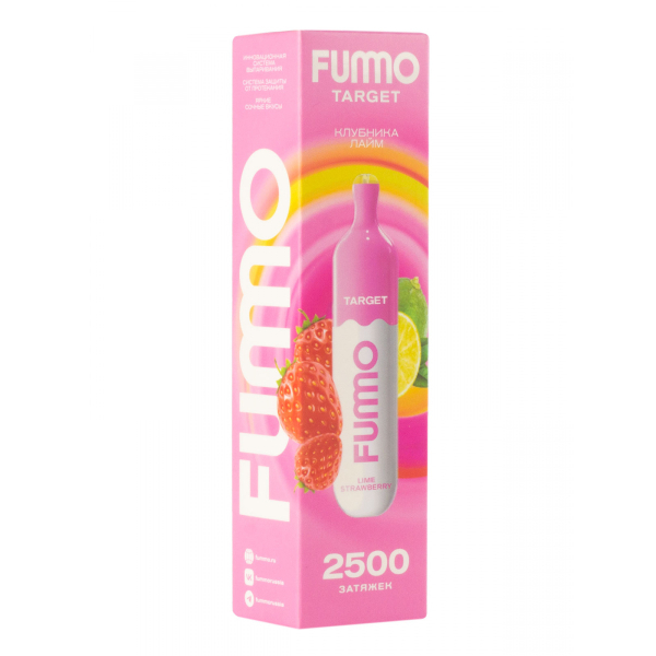 Fummo Target Клубника Лайм (2500 Затяжек) в Краснодаре
