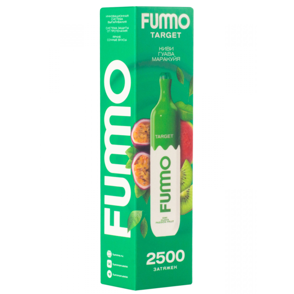Fummo Target Киви Гуава Маракуйя (2500 Затяжек) в Краснодаре