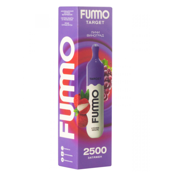 Fummo Target Личи Виноград (2500 Затяжек) в Краснодаре
