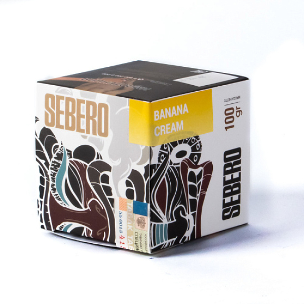 Табак Sebero Banana Cream  100 грамм в Краснодаре