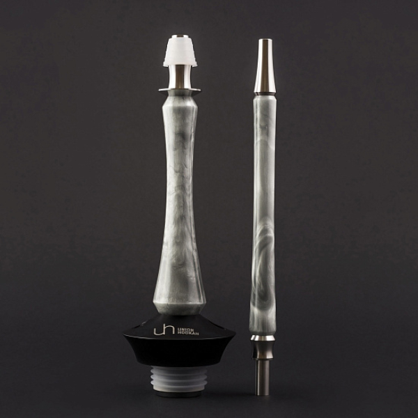 Кальян Union Hookah Sleek Акрил Серый  в Краснодаре