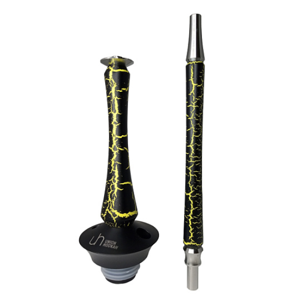 Кальян Union Hookah Sleek Кракле Желтый  в Краснодаре