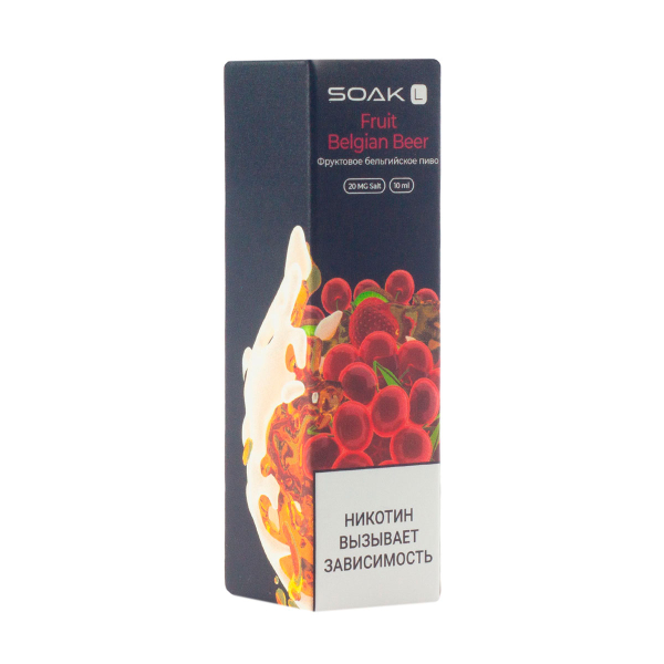 Жидкость Soak Fruit Belgian Beer 10 Мл 2 Мг в Краснодаре