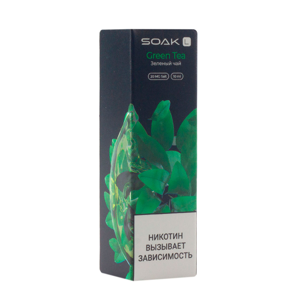 Жидкость Soak Green Tea 10 Мл 2 Мг в Краснодаре