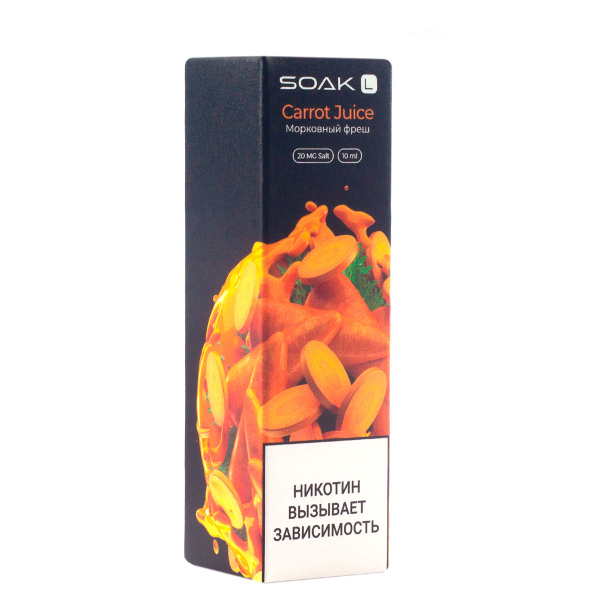 Жидкость Soak Carrot Juice 10 Мл 2 Мг в Краснодаре