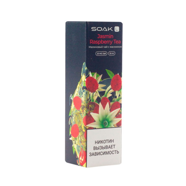 Жидкость Soak Jasmin Raspberry Tea 10 Мл 2 Мг в Краснодаре