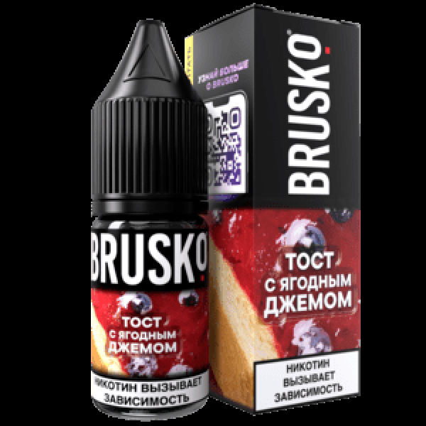 Жидкость Brusko Salt Тост С Ягодным Джемом 10 Мл 2 Мг в Краснодаре