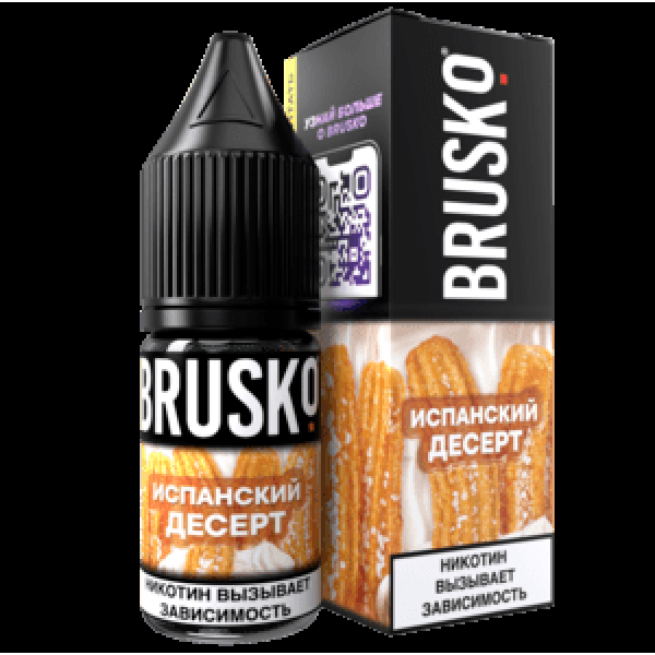 Жидкость Brusko Salt Испанский Десерт 10 Мл 2 Мг в Краснодаре