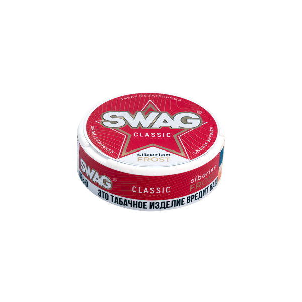 Жевательный табак Swag Classic Siberian Frost 10 грамм в Краснодаре