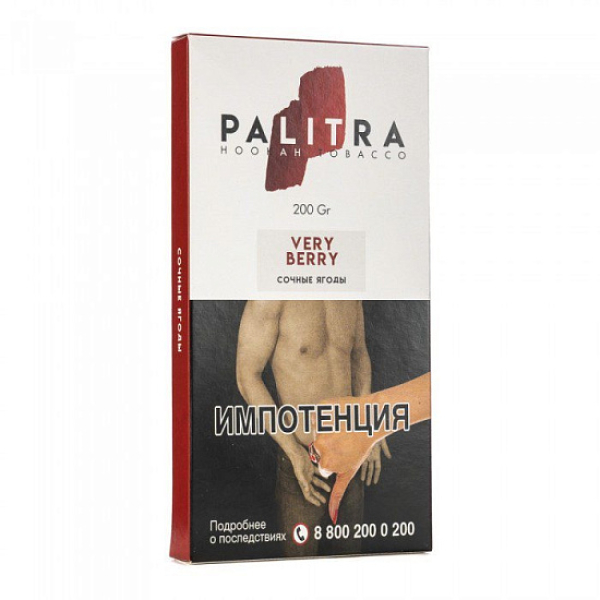 Табак Palitra Very Berry (Сочные Ягоды)  200 грамм в Краснодаре