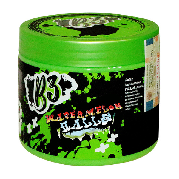 Табак B3 Watermelon Halls  250 грамм в Краснодаре