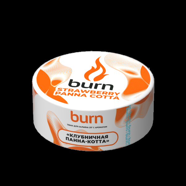 Табак Burn Strawberry Panna-Cotta  25 грамм в Краснодаре
