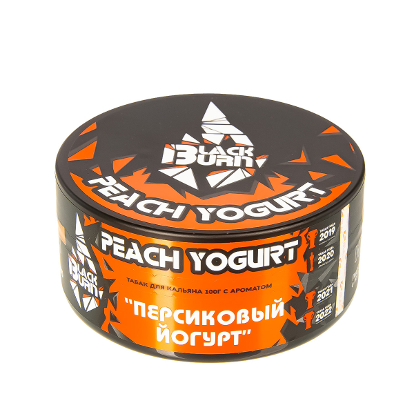 Табак Burn Black Peach Yogurt  100 грамм в Краснодаре