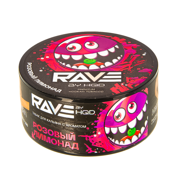 Табак Rave By Hqd Розовый Лимонад  25 грамм в Краснодаре