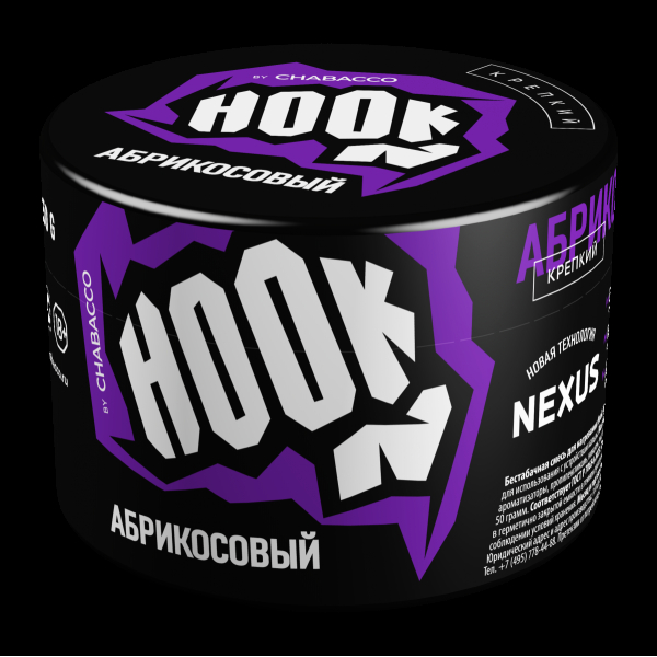 Табак Hook Абрикосовый  50 грамм в Краснодаре