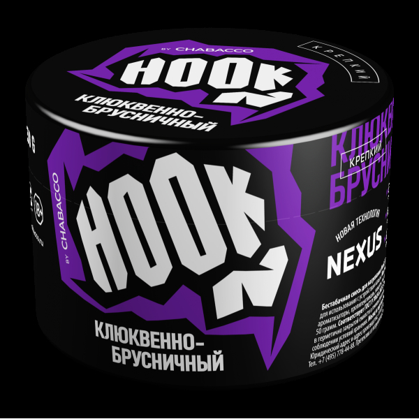 Табак Hook Клюквенно-Брусничный  50 грамм в Краснодаре
