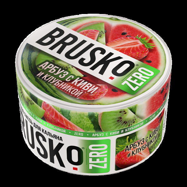 Смесь Brusko Арбуз С Киви И Клубникой (Zero)  250 гр в Краснодаре