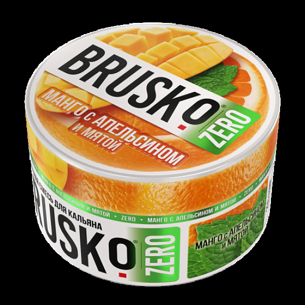 Смесь Brusko Манго С Апельсином И Мятой (Zero)  250 гр в Краснодаре