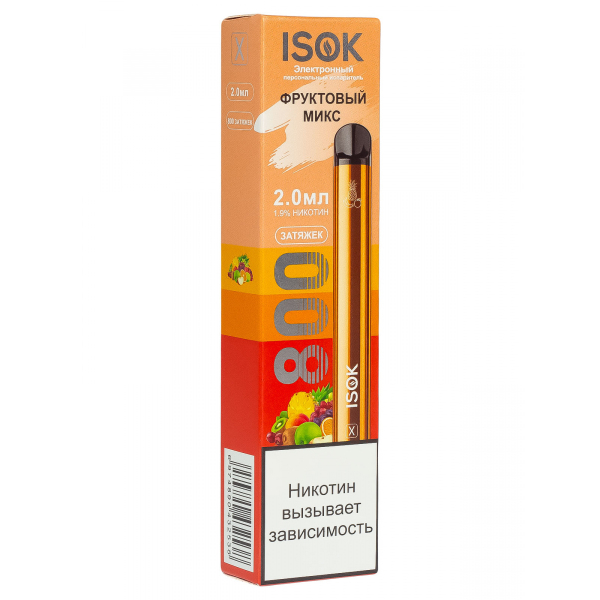 Isok X Фруктовый Микс (800 Затяжек) в Краснодаре
