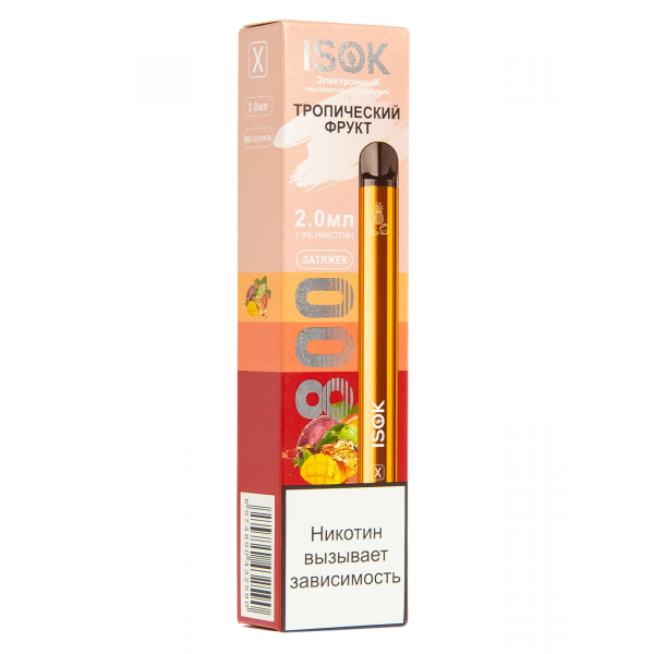 Isok X Тропический Фрукт (800 Затяжек) в Краснодаре