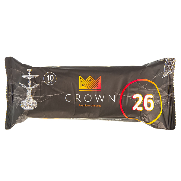 Уголь Crown Кокосовый 10 Шт (26 Мм) в Краснодаре
