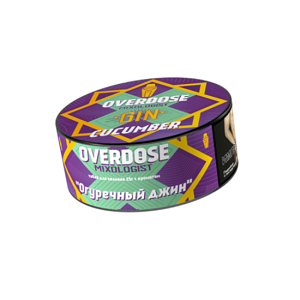 Табак Overdose Gin Cucumber   25 грамм в Краснодаре