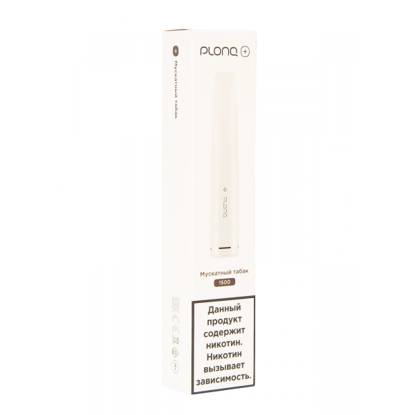 Plonq Plus Мускатный Табак (1500 Затяжек) 20 Мг в Краснодаре