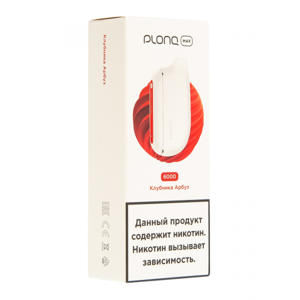 Plonq Max Клубника Арбуз (6000 Затяжек) 20 Мг в Краснодаре