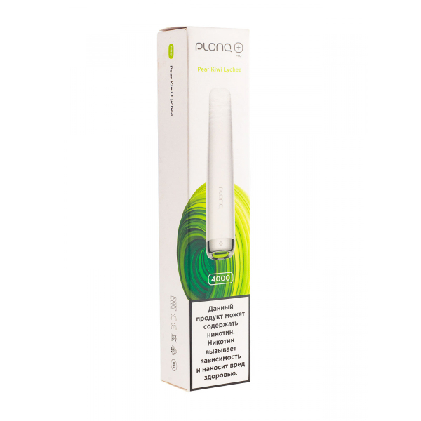 Plonq Plus Pro Груша Киви Личи (4000 Затяжек) 20 Мг в Краснодаре