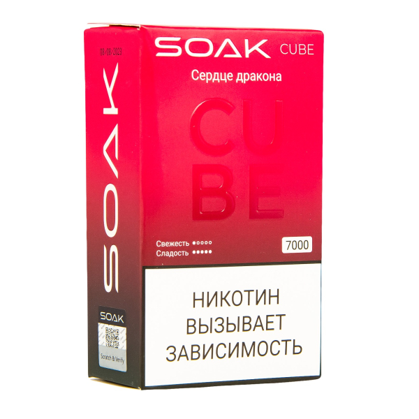 Soak Cube Сердце Дракона 7000 Затяжек в Краснодаре