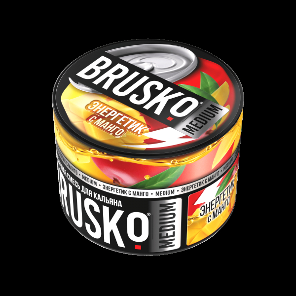 Смесь Brusko Medium Энергетик С Манго  50 гр в Краснодаре