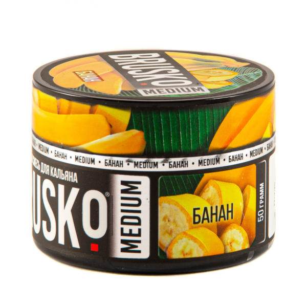 Смесь Brusko Medium Банан  50 гр в Краснодаре
