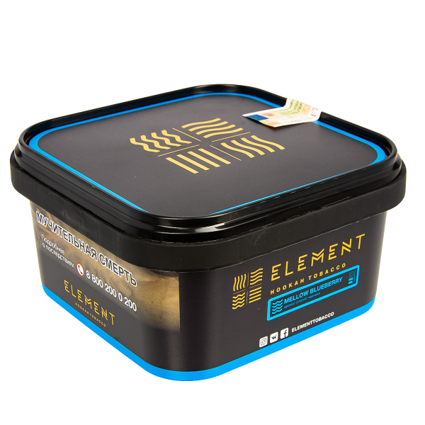 Табак Element Вода Mellow Blueberry  200 грамм в Краснодаре
