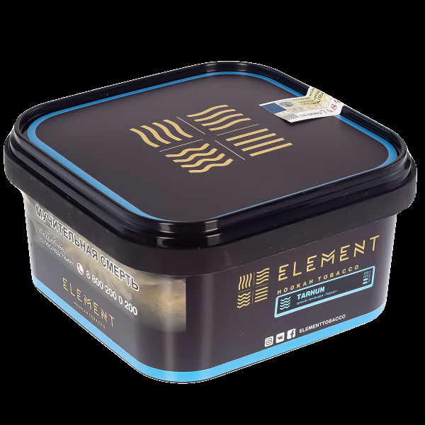 Табак Element Вода Tarhun  200 грамм в Краснодаре