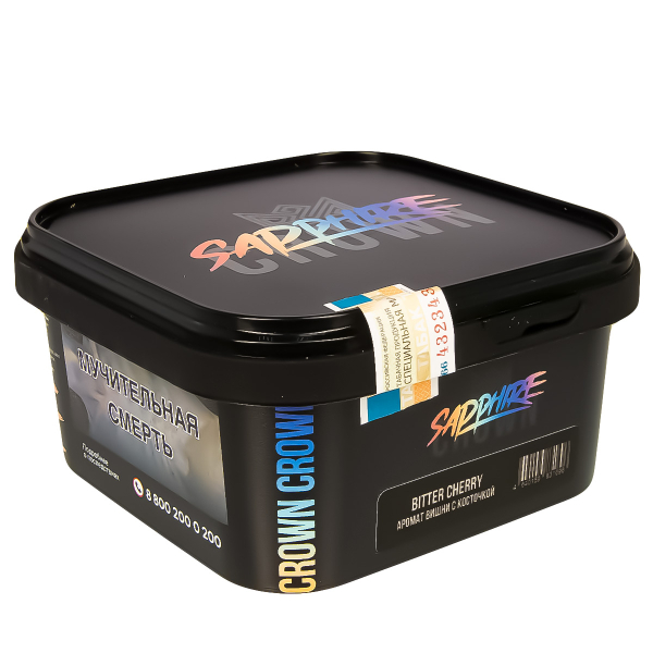 Табак Sapphire Crown Bitter Cherry  200 грамм в Краснодаре