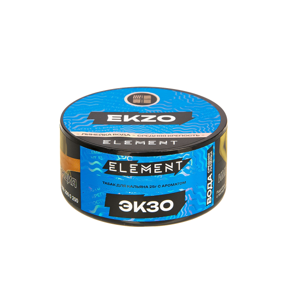 Табак Element Вода Ekzo New  25 грамм в Краснодаре